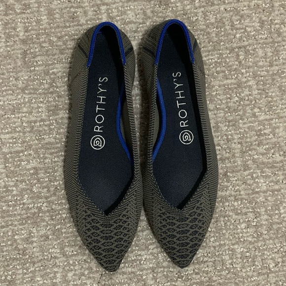 Rothy’s Walnut Python 🐍 Points OG🦄 Unicorns Rare - Picture 3 of 7